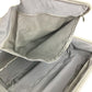 HERMES 2 Wheel Suitcase Logo Travel Bag Carry Bag Canvas Unisex Gray