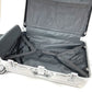 Mercedes-Benz 4-Wheel Suitcase Logo Travel Bag Carry-On Aluminum Unisex Silver