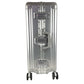 Mercedes-Benz 4-Wheel Suitcase Logo Travel Bag Carry-On Aluminum Unisex Silver