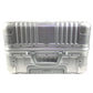 Mercedes-Benz 4-Wheel Suitcase Logo Travel Bag Carry-On Aluminum Unisex Silver