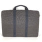 HERMES Herline Flat Big Business Bag Document Bag Briefcase Handbag Canvas Unisex Gray