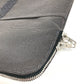 HERMES Herline Flat Big Business Bag Document Bag Briefcase Handbag Canvas Unisex Gray