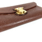 LOUIS VUITTON M95995 モノグラムマヒナ ポルトフォイユ アメリア ロングウォレット フラップ 3つ折り 長財布 モノグラムマヒナ ユニセックス ブラウン