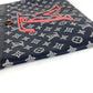 LOUIS VUITTON M62905 モノグラムインク アップサイドダウン ポシェット アポロ セカンドバッグ カバン ポーチ クラッチバッグ モノグラムキャンバス メンズ ネイビー