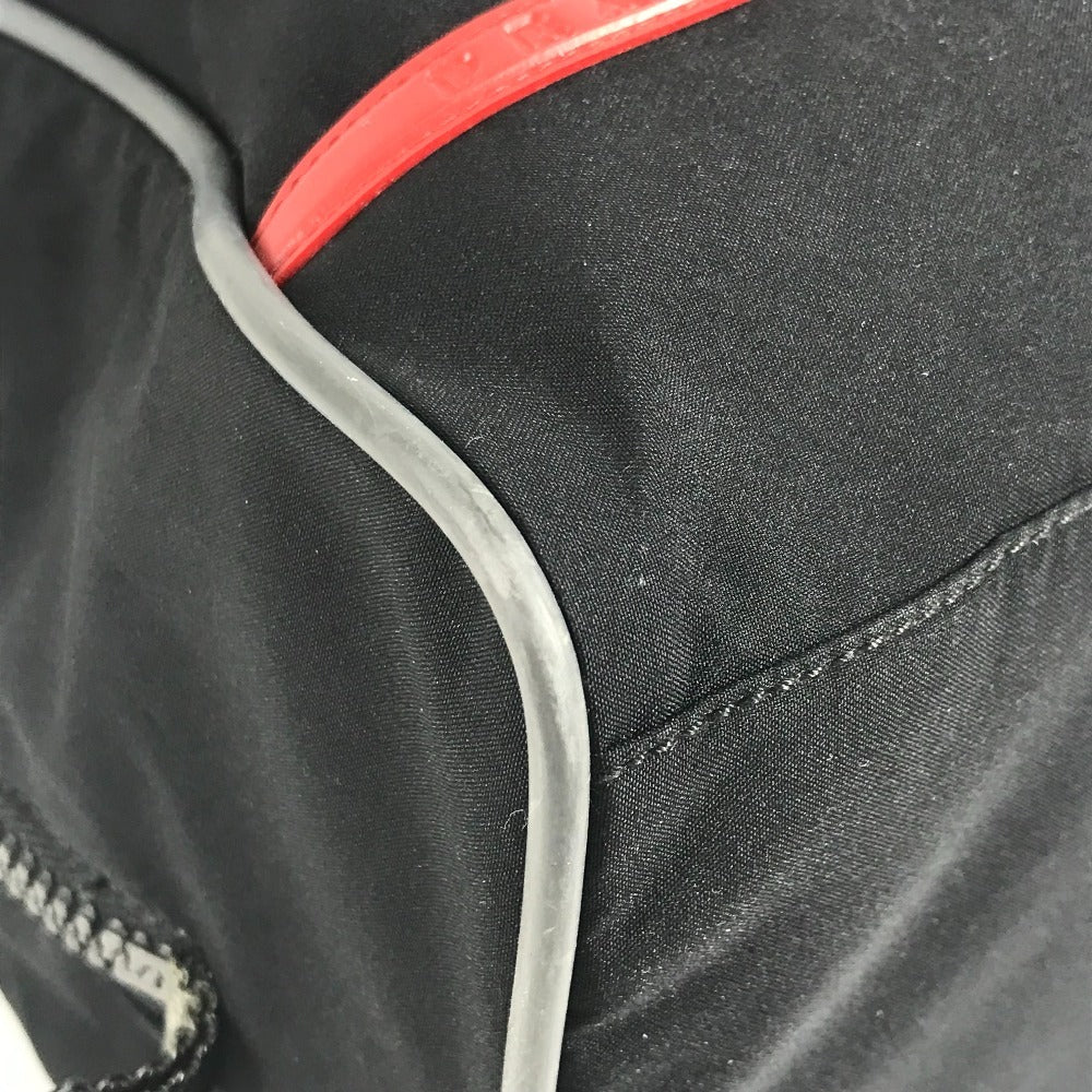 PRADA 4VA602 スポーツ SPORTS ロゴ カバン ミニボストンバッグ ショルダーバッグ 肩掛け ハンドバッグ ナイロン ユニセックス ブラック