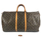 LOUIS VUITTON M41424 モノグラム キーポル55 キーポル 55 デベソ 旧型 カバン ハンドバッグ 旅行バッグ トラベルバッグ ボストンバッグ モノグラムキャンバス ユニセックス ブラウン