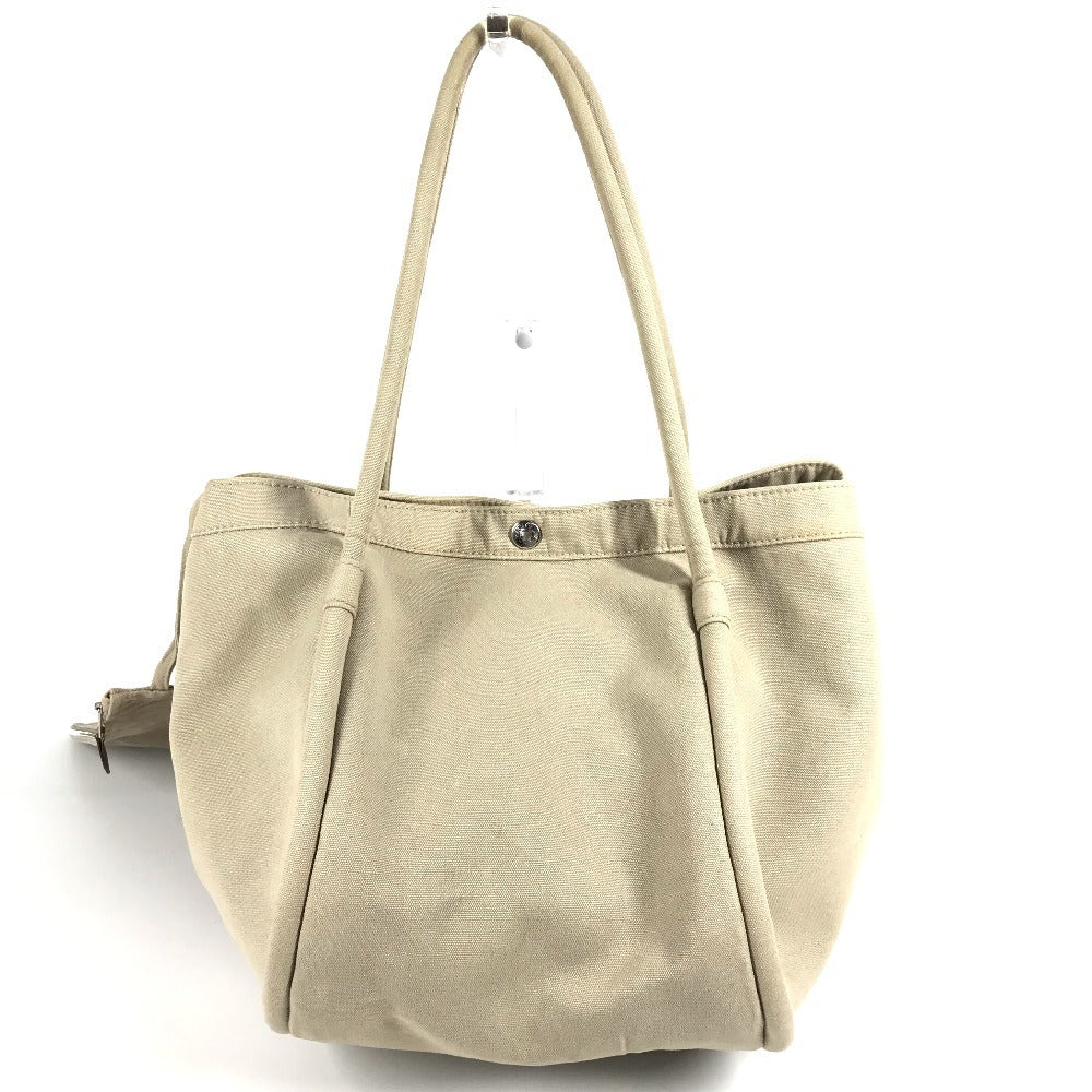 HERMES ポーチ付き サック バガ GM サックバガGM カバン トートバッグ ハンドバッグ ユニセックス ベージュ