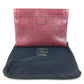 CHANEL vintage Logo all-over pattern CC CC Mark Cluch Bag Bag Pouch Clutch bag Leather wine-red Used