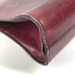 CHANEL vintage Logo all-over pattern CC CC Mark Cluch Bag Bag Pouch Clutch bag Leather wine-red Used