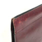 CHANEL vintage Logo all-over pattern CC CC Mark Cluch Bag Bag Pouch Clutch bag Leather wine-red Used