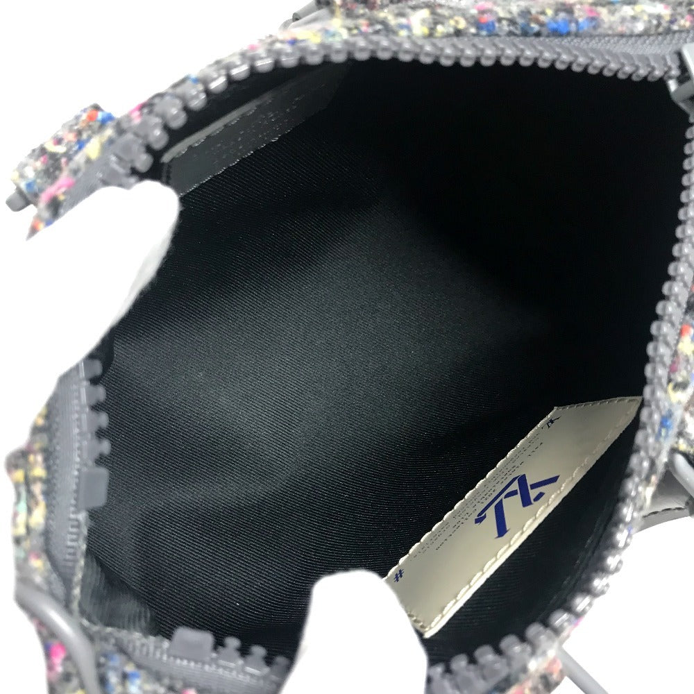 LOUIS VUITTON M80821 LVフェルト モノグラム キーポルXS キーポル XS 2WAYバッグ カバン ハンドバッグ ミニボストンバッグ ショルダーバッグ ツイード ユニセックス グレー