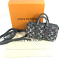 LOUIS VUITTON M80821 LVフェルト モノグラム キーポルXS キーポル XS 2WAYバッグ カバン ハンドバッグ ミニボストンバッグ ショルダーバッグ ツイード ユニセックス グレー