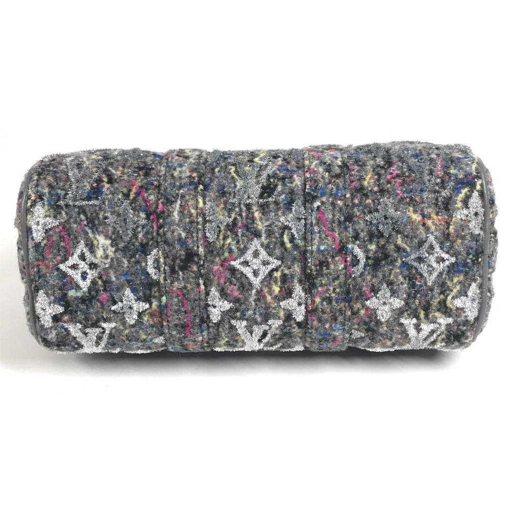 LOUIS VUITTON M80821 LVフェルト モノグラム キーポルXS キーポル XS 2WAYバッグ カバン ハンドバッグ ミニボストンバッグ ショルダーバッグ ツイード ユニセックス グレー