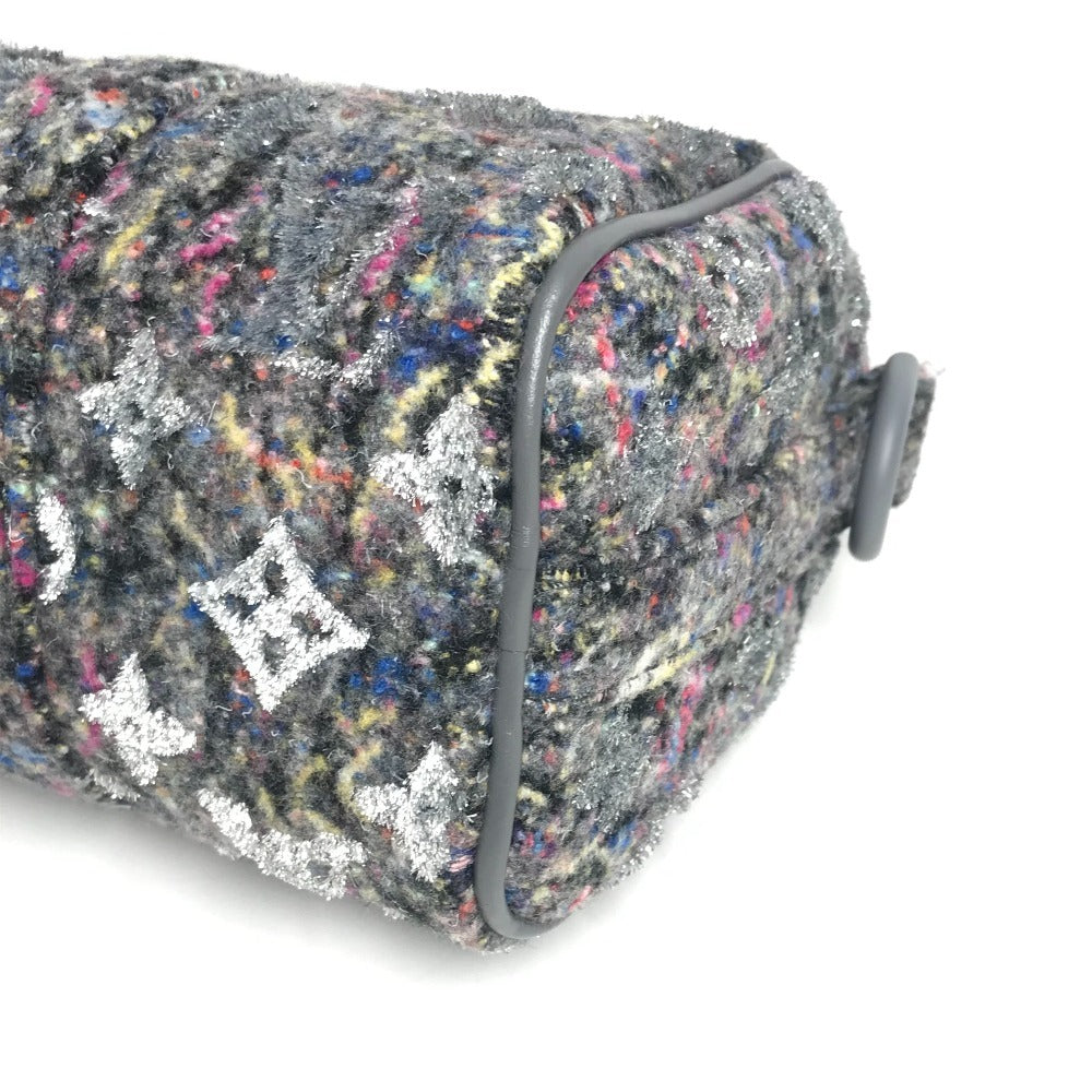 LOUIS VUITTON M80821 LVフェルト モノグラム キーポルXS キーポル XS 2WAYバッグ カバン ハンドバッグ ミニボストンバッグ ショルダーバッグ ツイード ユニセックス グレー