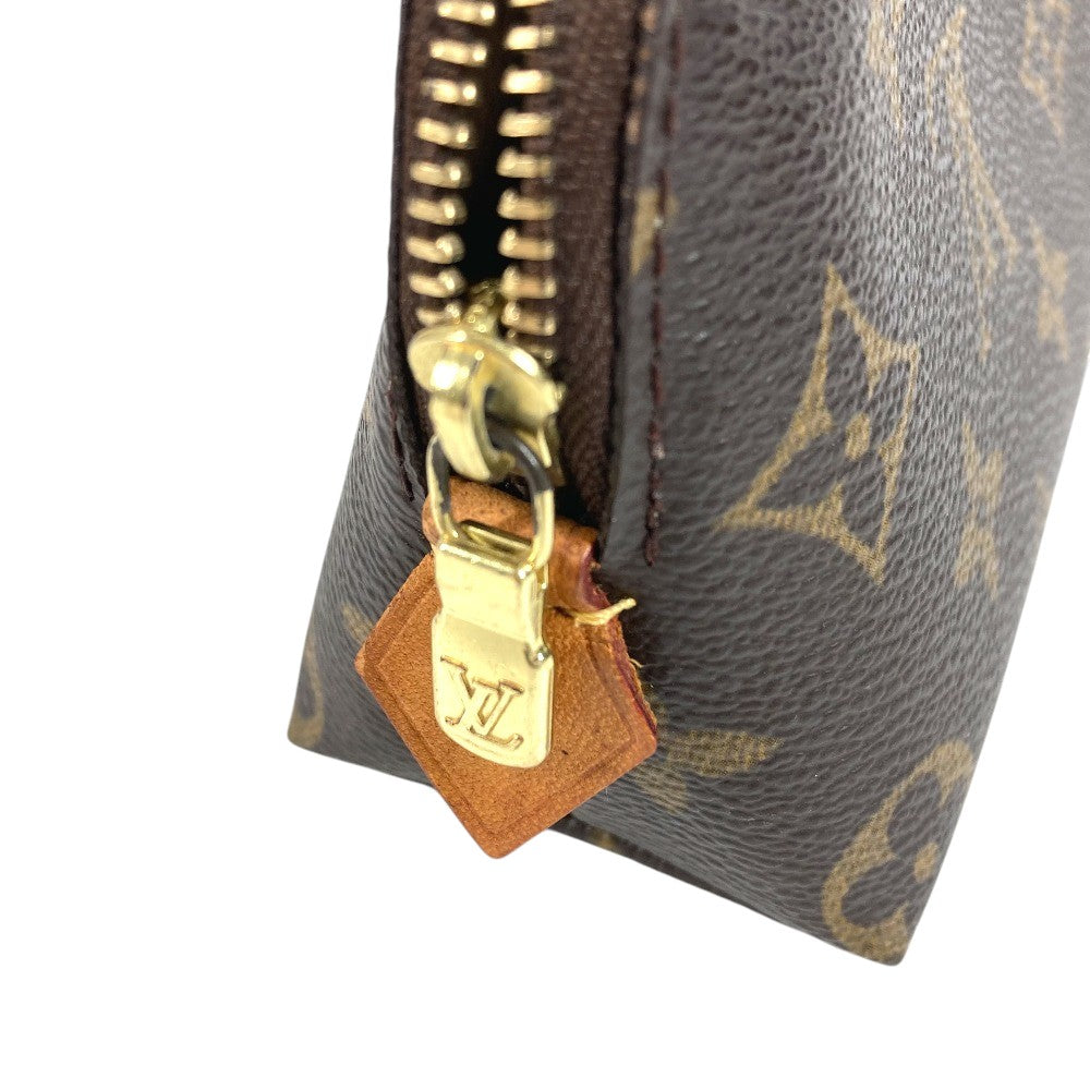 LOUIS VUITTON M47515 モノグラム ポシェット コスメティック PM メイクポーチ ポーチ 化粧ポーチ モノグラムキャンバス ユニセックス ブラウン