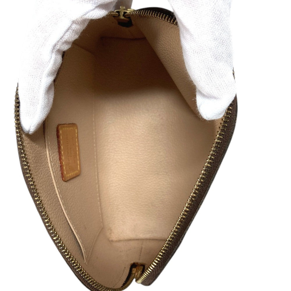LOUIS VUITTON M47515 モノグラム ポシェット コスメティック PM メイクポーチ ポーチ 化粧ポーチ モノグラムキャンバス ユニセックス ブラウン