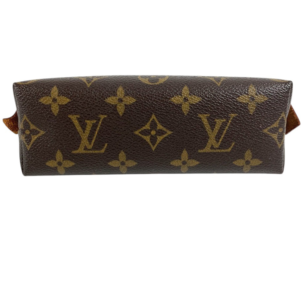 LOUIS VUITTON M47515 モノグラム ポシェット コスメティック PM メイクポーチ ポーチ 化粧ポーチ モノグラムキャンバス ユニセックス ブラウン