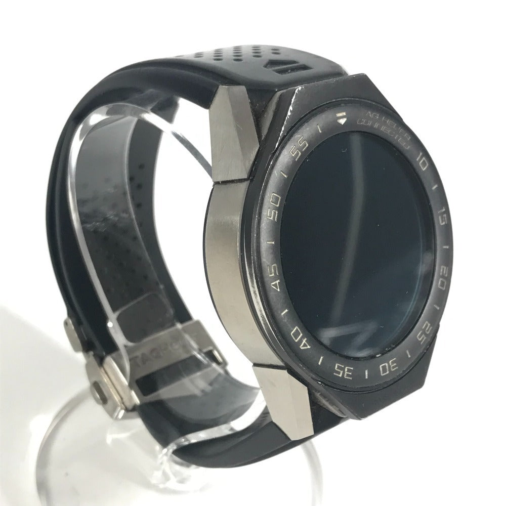 TAG HEUER SBF8A8001 Connected 45mm コネクッド ウォッチ スマートウォッチ 時計 腕時計 チタン メンズ ブラック