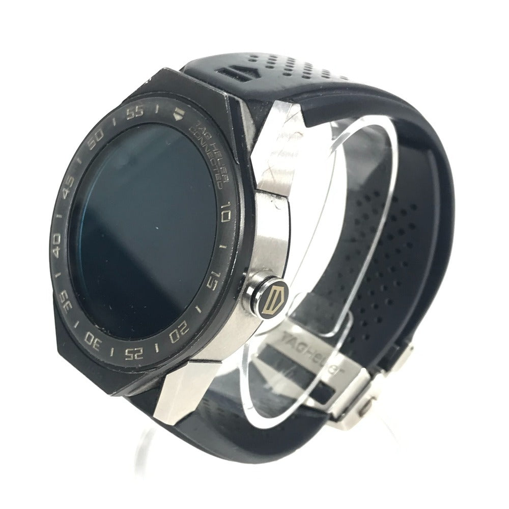 TAG HEUER SBF8A8001 Connected 45mm コネクッド ウォッチ スマートウォッチ 時計 腕時計 チタン メンズ ブラック