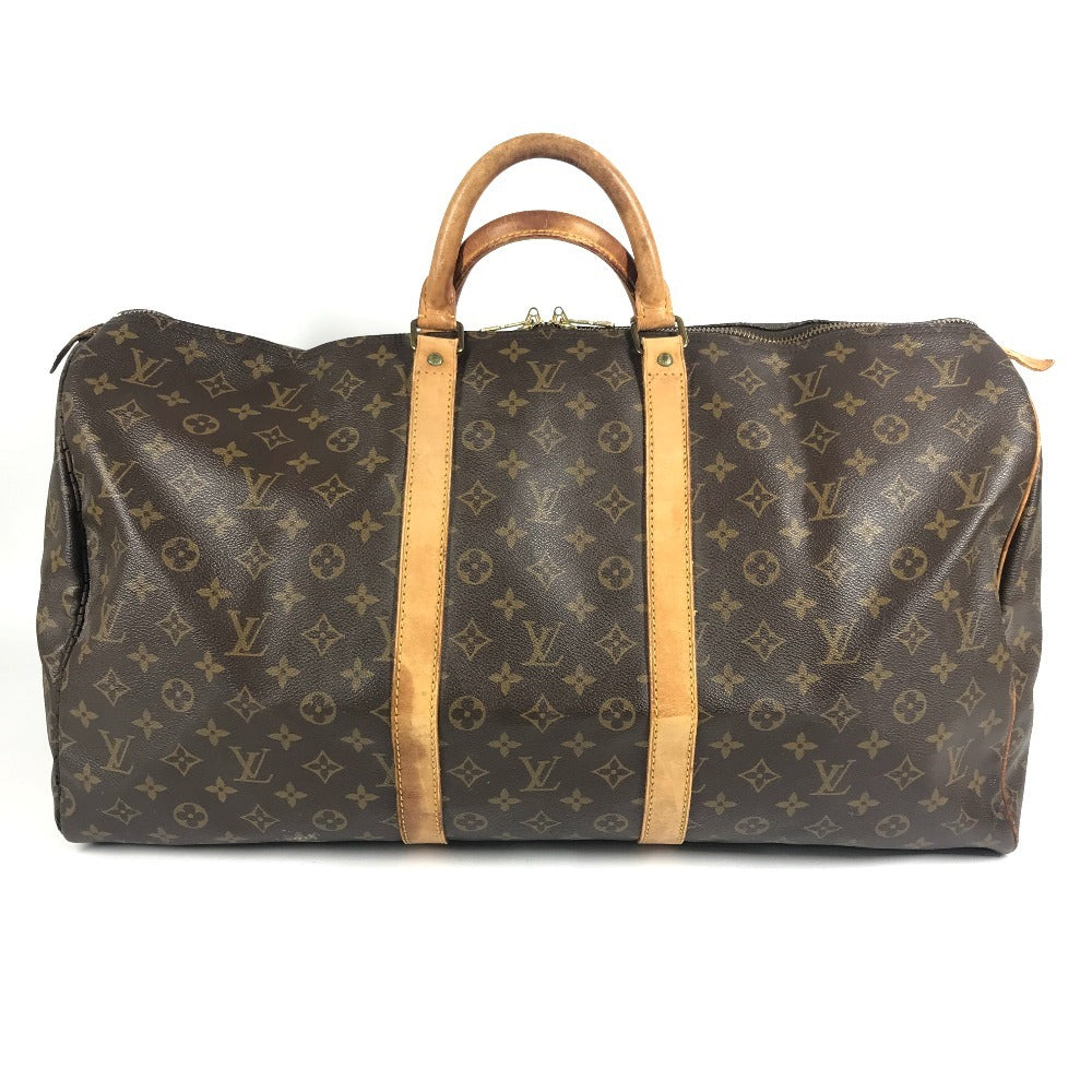 LOUIS VUITTON M41424 モノグラム キーポル55 キーポル 55 カバン ハンドバッグ 旅行バッグ トラベルバッグ ボストンバッグ モノグラムキャンバス ユニセックス ブラウン