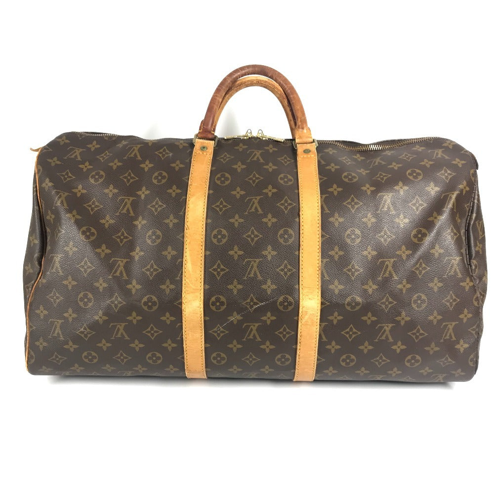 LOUIS VUITTON M41424 モノグラム キーポル55 キーポル 55 カバン ハンドバッグ 旅行バッグ トラベルバッグ ボストンバッグ モノグラムキャンバス ユニセックス ブラウン