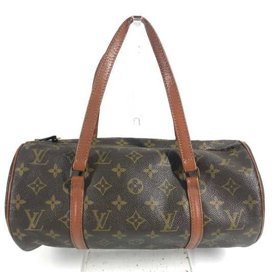 LOUIS VUITTON M51365 モノグラム 旧型 パピヨン30 パピヨン 30 肩掛け ショルダーバッグ 筒形 ハンドバッグ モノグラムキャンバス ユニセックス ブラウン