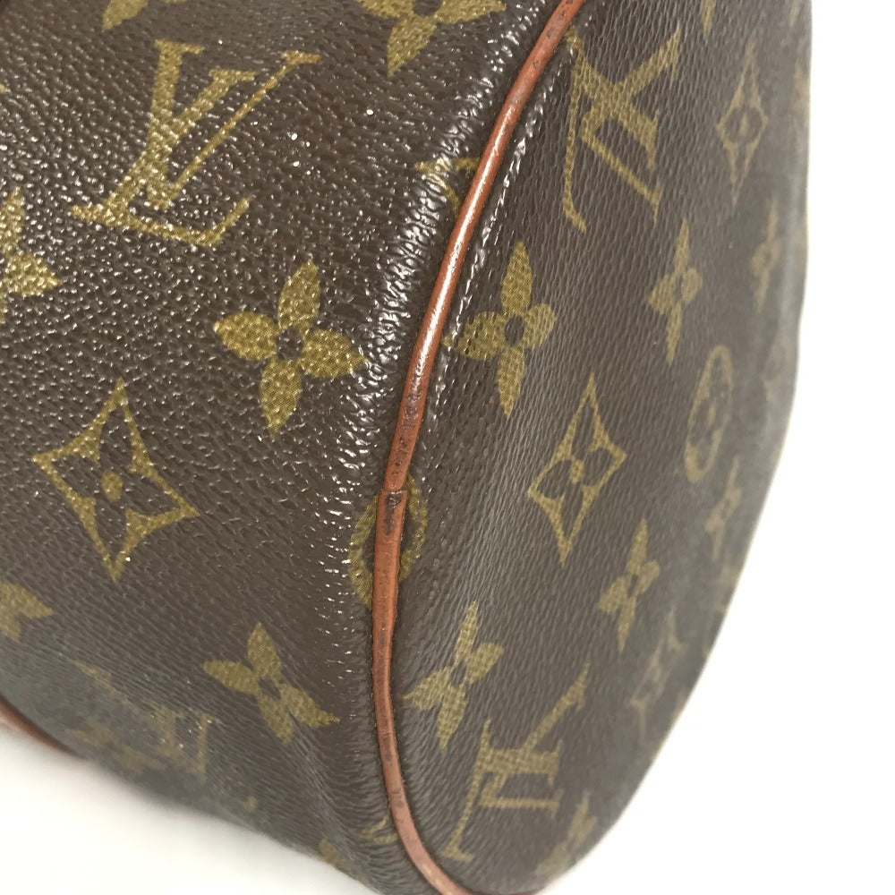 LOUIS VUITTON M51365 モノグラム 旧型 パピヨン30 パピヨン 30 肩掛け ショルダーバッグ 筒形 ハンドバッグ モノグラムキャンバス ユニセックス ブラウン