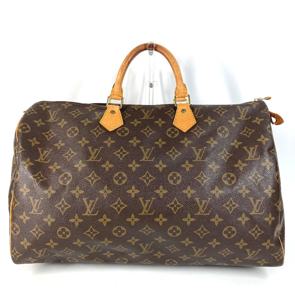 LOUIS VUITTON M41522 Monogram Speedy40 Speedy 40 Bags Tote Bag Mini Duffle Bag Hand Bag MonogramCanvas Brown Used