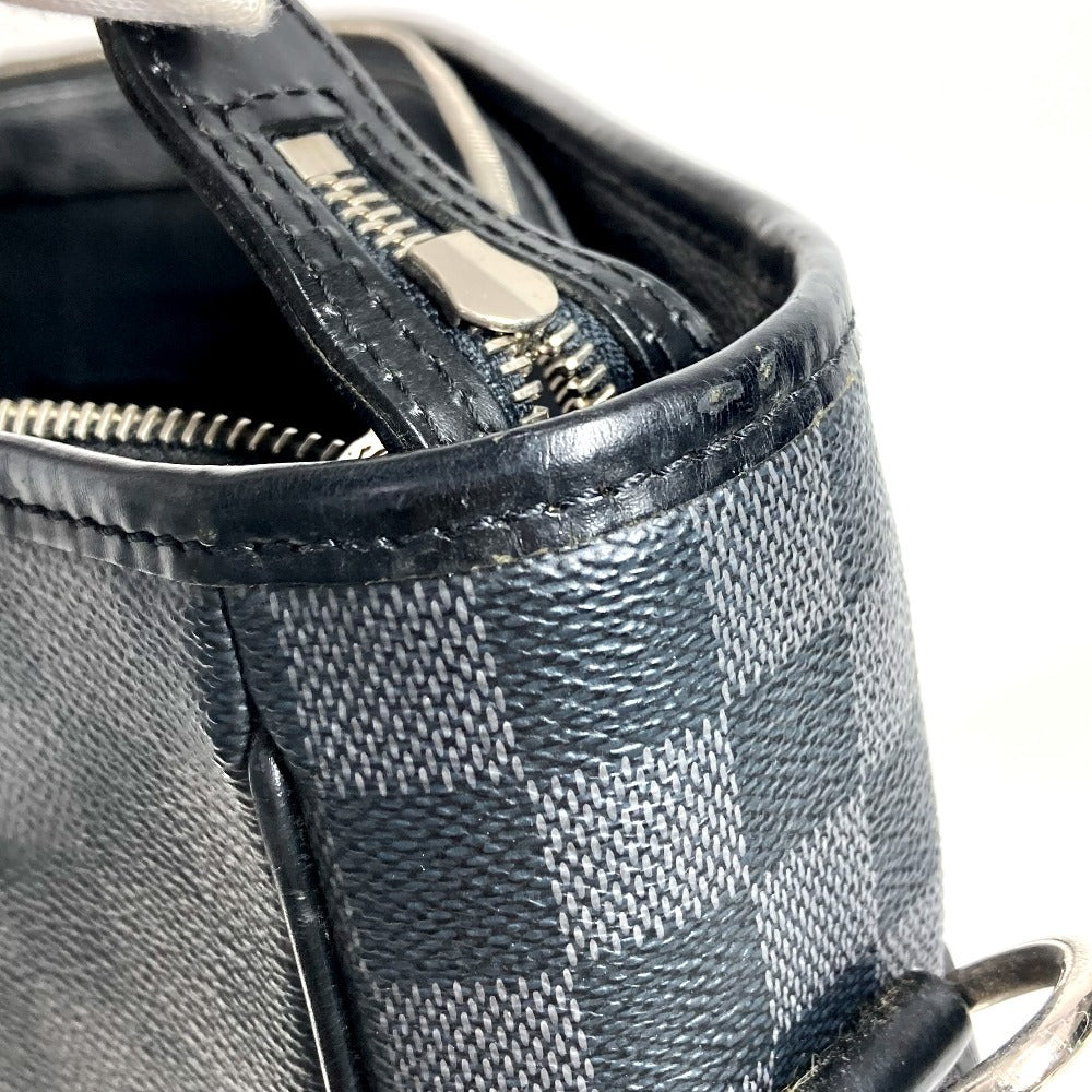 LOUIS VUITTON N51192 Damier Graphite Tadao Tote Bag Vertical Bag Shoulder Bag DamierGraphiteCanvas Black Used