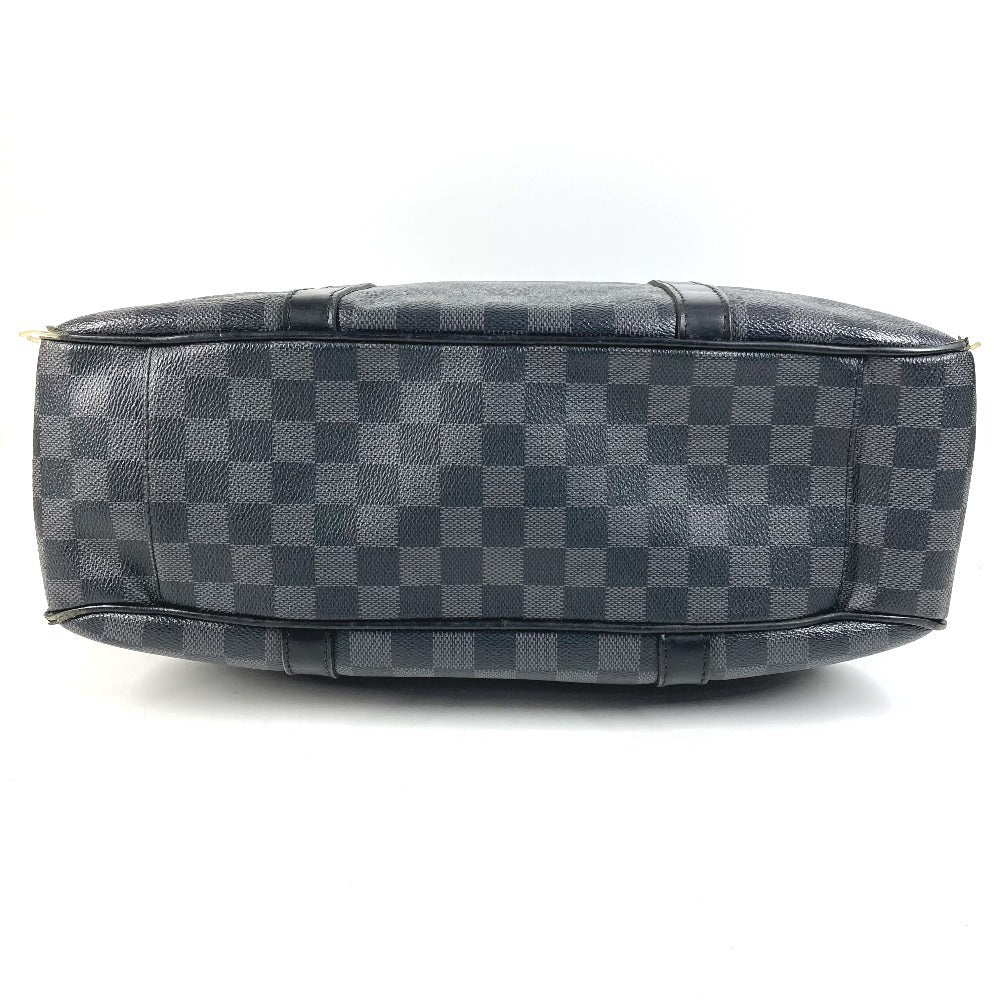 LOUIS VUITTON N51192 Damier Graphite Tadao Tote Bag Vertical Bag Shoulder Bag DamierGraphiteCanvas Black Used