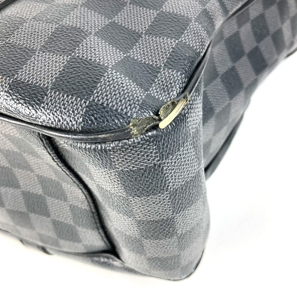 LOUIS VUITTON N51192 Damier Graphite Tadao Tote Bag Vertical Bag Shoulder Bag DamierGraphiteCanvas Black Used