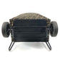 FENDI Vintage 2-wheeled vehicle Zucca Folding suitcase, carry case, bag Carry Bag Canvas khaki/Black Used