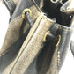 FENDI vintage Pecan logo bag backpack Backpack PVC/Leather khaki/Black Used