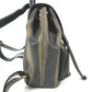 FENDI vintage Pecan logo bag backpack Backpack PVC/Leather khaki/Black Used