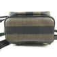 FENDI vintage Pecan logo bag backpack Backpack PVC/Leather khaki/Black Used