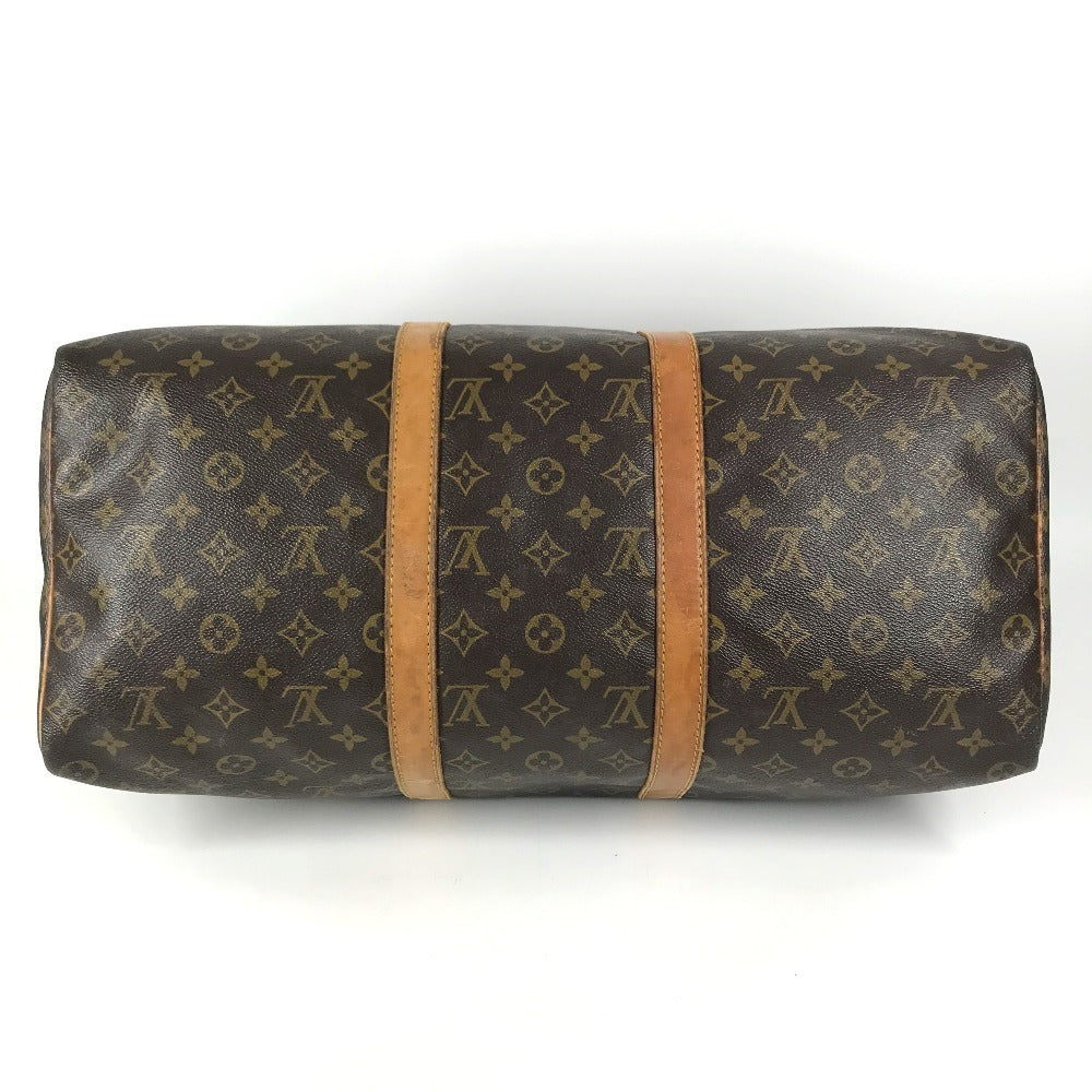 LOUIS VUITTON M41426 Monogram Keepall50 Keepall 50 Travel Bag Hand Bag Travel Bag Duffle Bag MonogramCanvas Brown Used