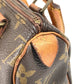 LOUIS VUITTON M41534 Monogram Mini Speedy Bag Mini Duffle Bag Pouch Hand Bag MonogramCanvas Brown Used