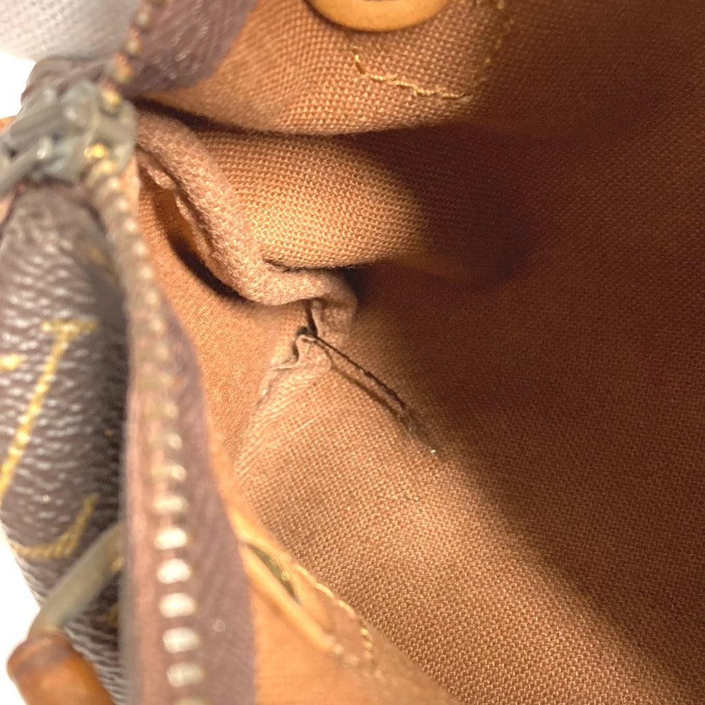 LOUIS VUITTON M41534 Monogram Mini Speedy Bag Mini Duffle Bag Pouch Hand Bag MonogramCanvas Brown Used