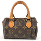 LOUIS VUITTON M41534 Monogram Mini Speedy Bag Mini Duffle Bag Pouch Hand Bag MonogramCanvas Brown Used