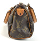 LOUIS VUITTON M41534 Monogram Mini Speedy Bag Mini Duffle Bag Pouch Hand Bag MonogramCanvas Brown Used