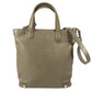 BVLGARI S.Bulgari logo Bag, Tote Bag, 2-Way Bag, Handbag Shoulder Bag Leather gray Used