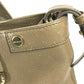 BVLGARI S.Bulgari logo Bag, Tote Bag, 2-Way Bag, Handbag Shoulder Bag Leather gray Used