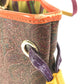 ETRO Paisley pattern logo Bag Tote Bag shawl Shoulder Bag PVC/Leather Brown Used