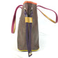ETRO Paisley pattern logo Bag Tote Bag shawl Shoulder Bag PVC/Leather Brown Used
