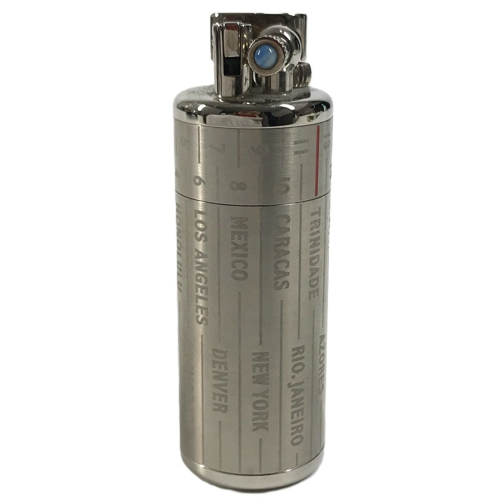 Dunhill Limited to 1884 books worldwide GMT Limited Edition Limited Logo Smoking accessories, cigarettes, cigarette smoke Lighter Metal Silver/Red Used
