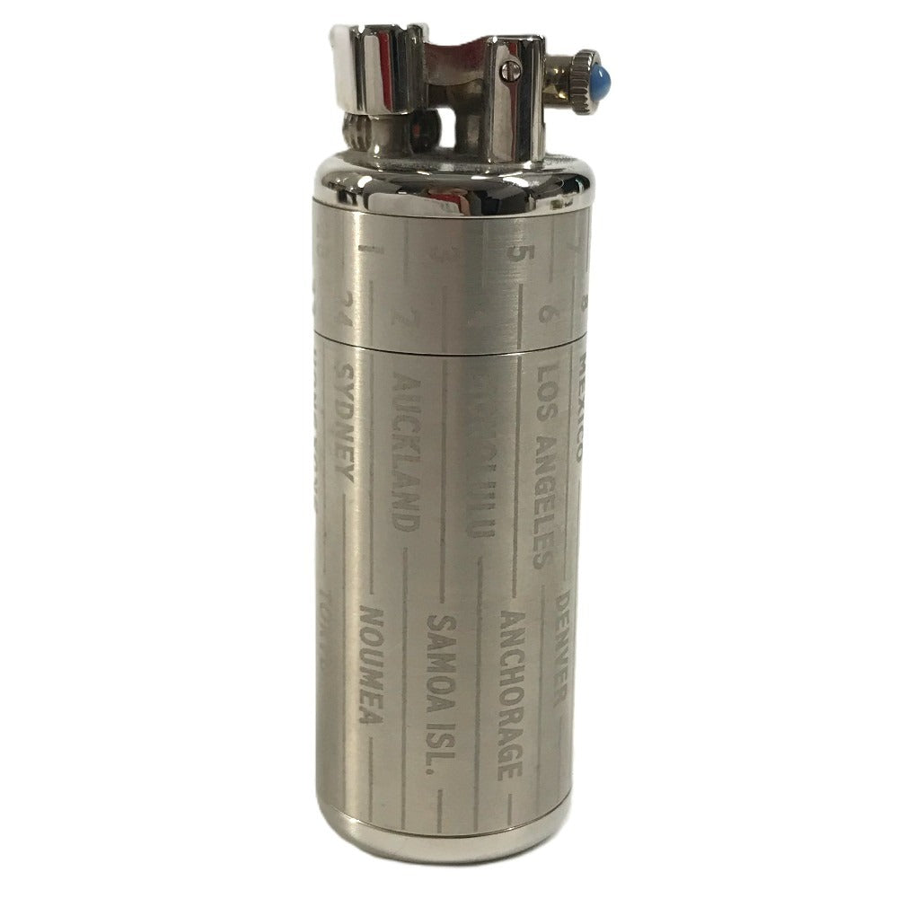 Dunhill Limited to 1884 books worldwide GMT Limited Edition Limited Logo Smoking accessories, cigarettes, cigarette smoke Lighter Metal Silver/Red Used