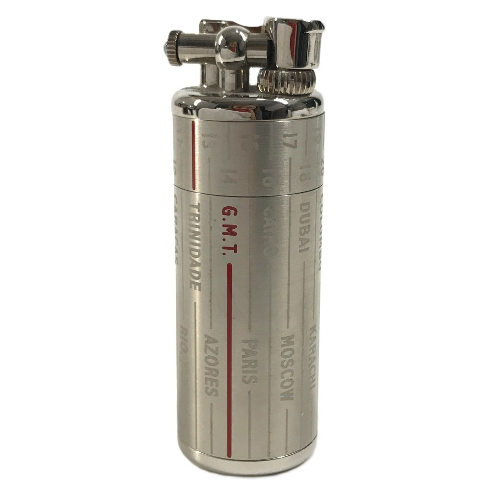Dunhill Limited to 1884 books worldwide GMT Limited Edition Limited Logo Smoking accessories, cigarettes, cigarette smoke Lighter Metal Silver/Red Used