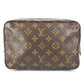 LOUIS VUITTON M47524 Monogram Trousse Toilette 23 Trousse Toilette 23 Cosmetics Pouch Clutch Bag Cosmetics Pouch MonogramCanvas Brown Used