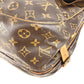 LOUIS VUITTON M42254 Monogram Saumur35 Saumur35 Crossbody bag flap Shoulder Bag MonogramCanvas Brown Used