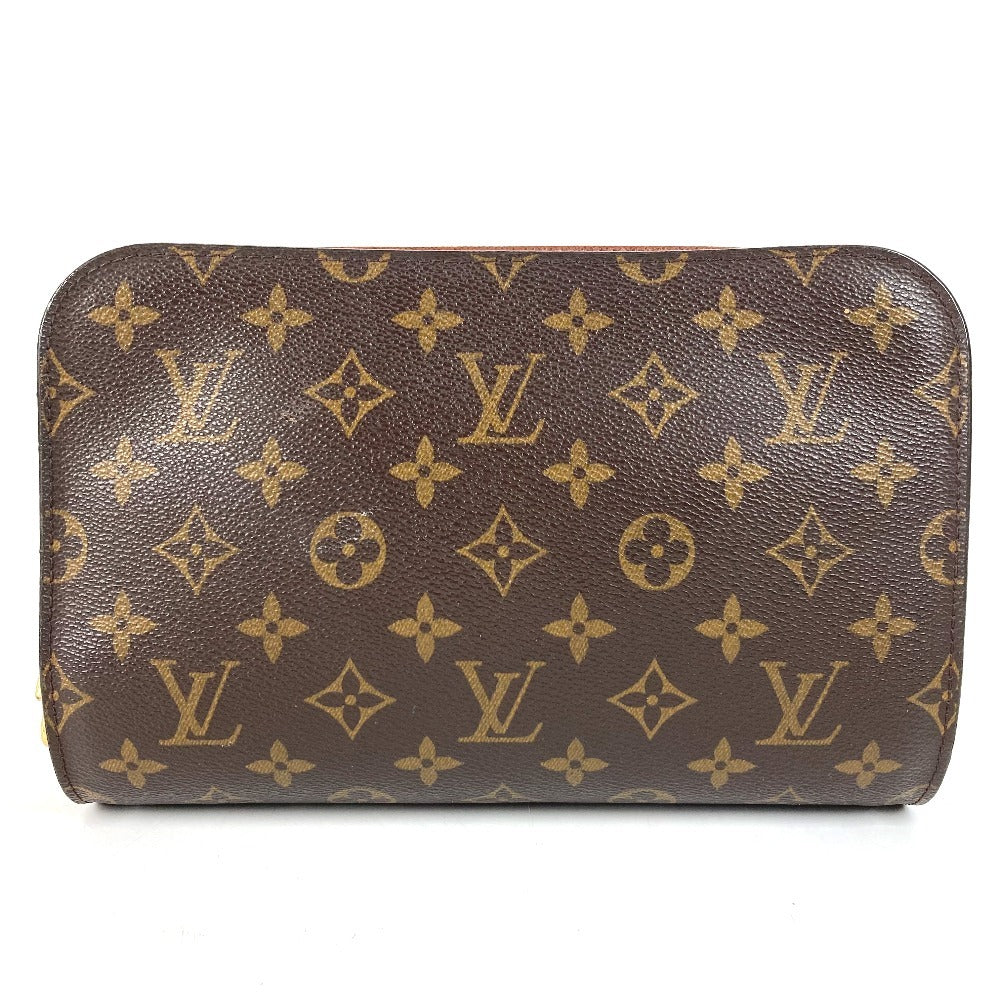 LOUIS VUITTON M51790 Monogram Orsay Cluch Bag Pouch Bag Clutch bag MonogramCanvas Brown Used